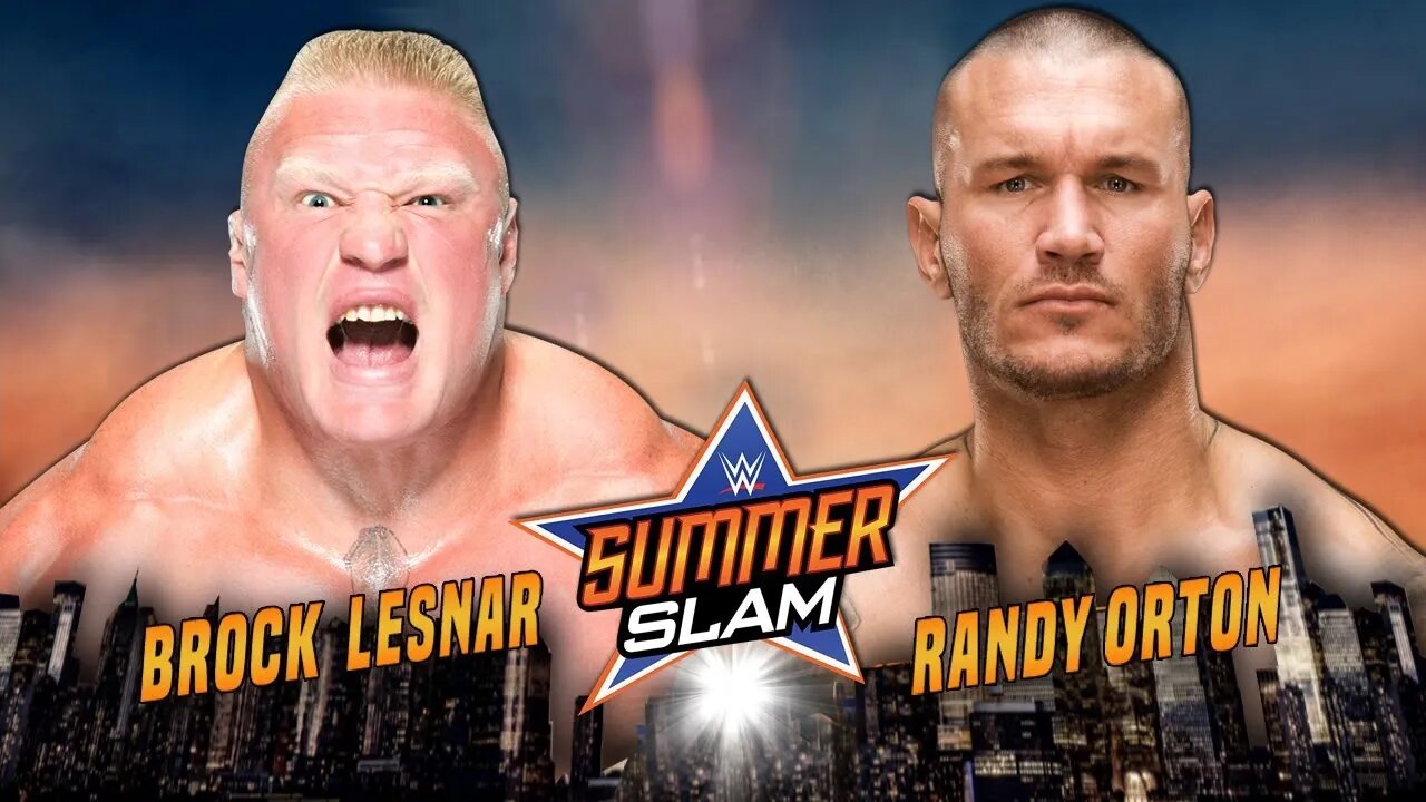 Brock Lesnar vs Randy orton-.🤼