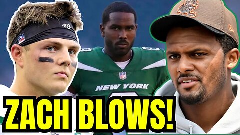 Elijah Moore BLASTS Zach Wilson after Jets Trade! SLURPS Deshaun Watson in Cleveland?!