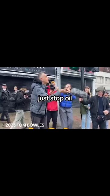 MAN'S HILARIOUS "JUST STOP OIL" RANT 🤣