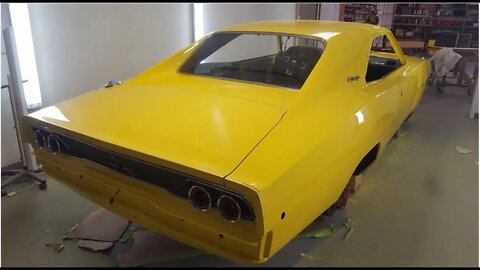 Don's 68 Charger body swap part 41