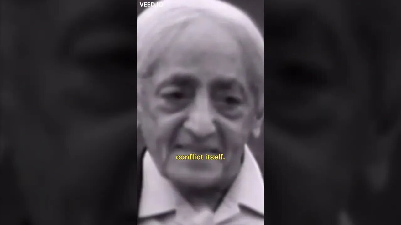Thousand Paths Of Conflict conflict is not 'yours or mine' [Krishnamurti] #Short