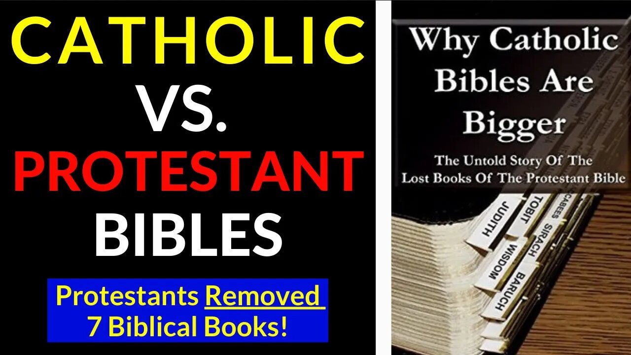 Difference between Catholic and Protestant Bibles (7 Books) With Gary Michuta