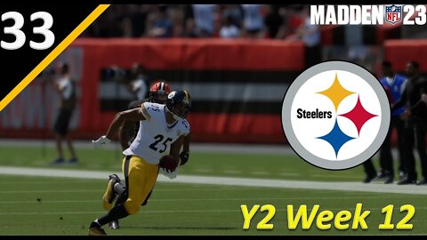 4th Quarter Melt Downs Are My Signature l Madden 23 Pittsburgh Steelers Franchise Ep. 33