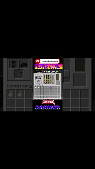 Purple Cloud Banner | Minecraft