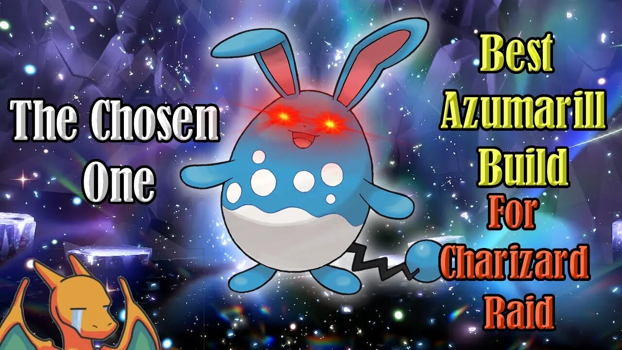 BEST Azumarill build Guide for Charizard Tera Raid! (90% Success Rate) #pokemon