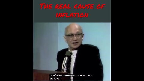 Real Cause of Inflation #prepperboss #shorts #inflation #miltonfriedman