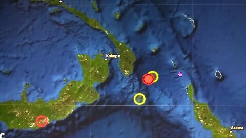 6.4 Earthquake ESE Of Papua New Guinea, Hot Spots & Scanning Yellowstone Super Volcano. 10/13/2022