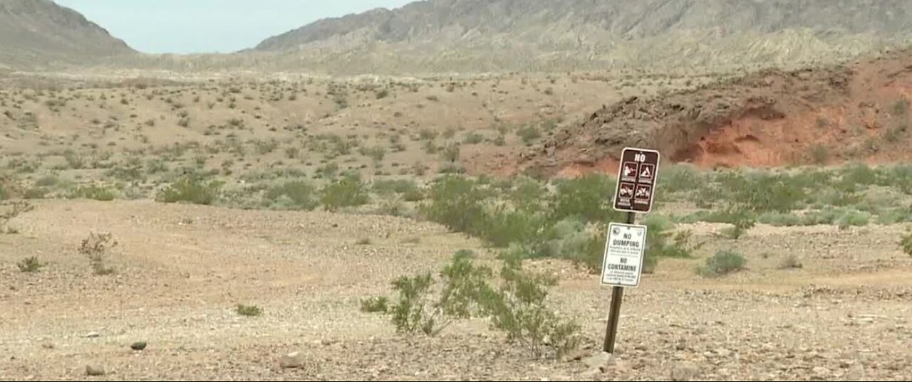 Man found dead in sleeping bag in desert northeast of Las Vegas