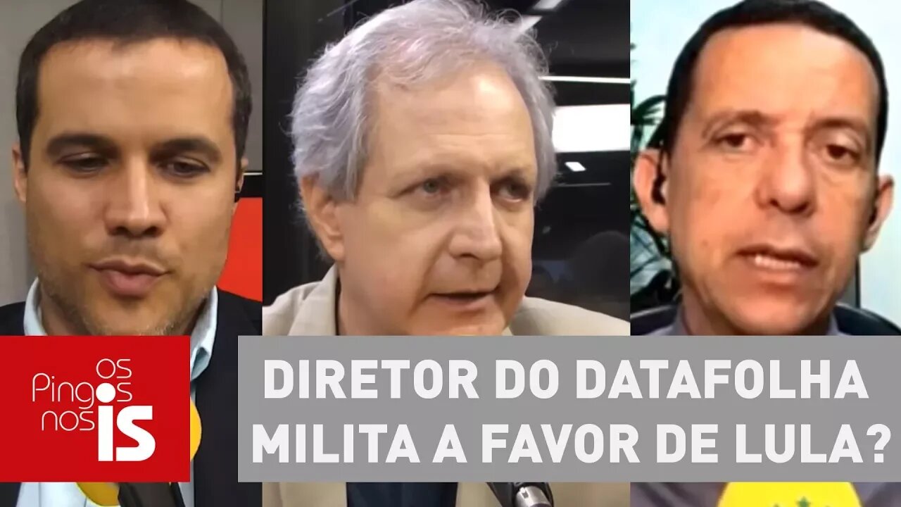 Debate: Diretor do Datafolha milita a favor de Lula?