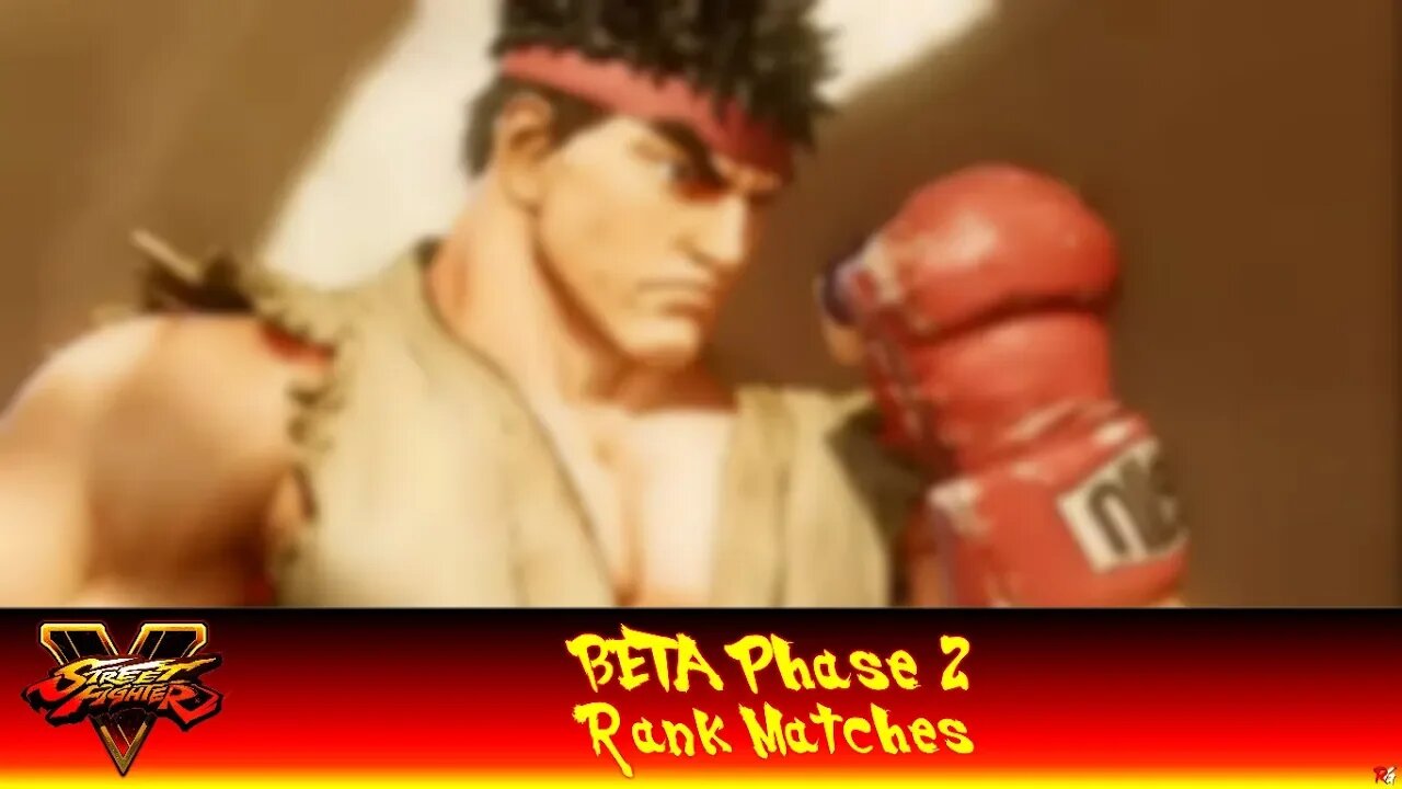 Street fighter 5: BETA Phase 2 - Rank Matches