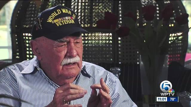 Local WWII veteran condemns use of Nazi symbol in Charlottesville