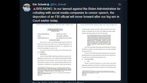 Elon Musk Launches THERMONUCLEAR Lawsuit Against Media Matters, Vows To Protect Free Speech 11-21-23