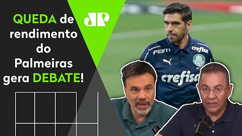 "Dá pra notar que o Abel tá PREOCUPADO com o Palmeiras!" BASTIDORES do Verdão geram DEBATE!