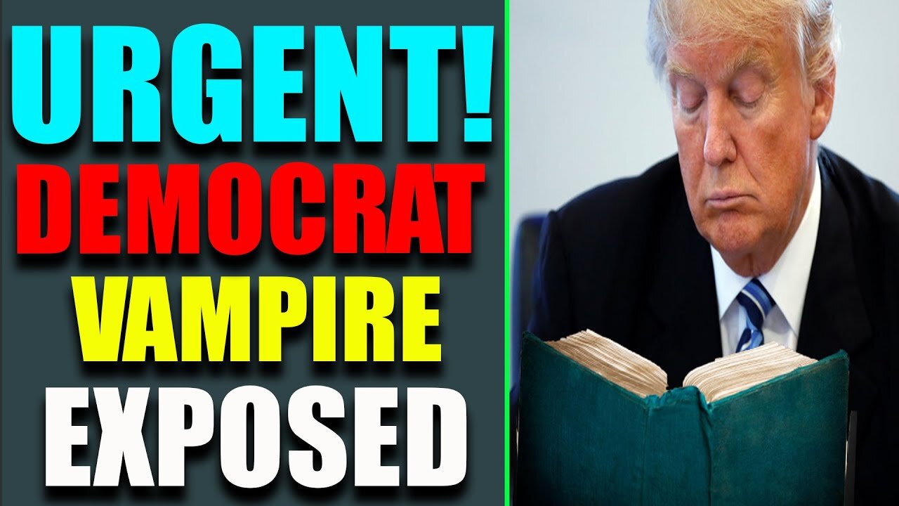 URGENT!! DEM VAMPIRE EXPOSED! LATEST NEWS OF TODAY'S MAY 21, 2022 - TRUMP NEWS