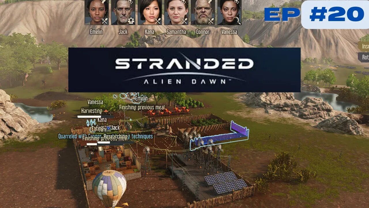 Stranded: Alien Dawn EP 20 | Research, Base Expansion and Clothblossom!