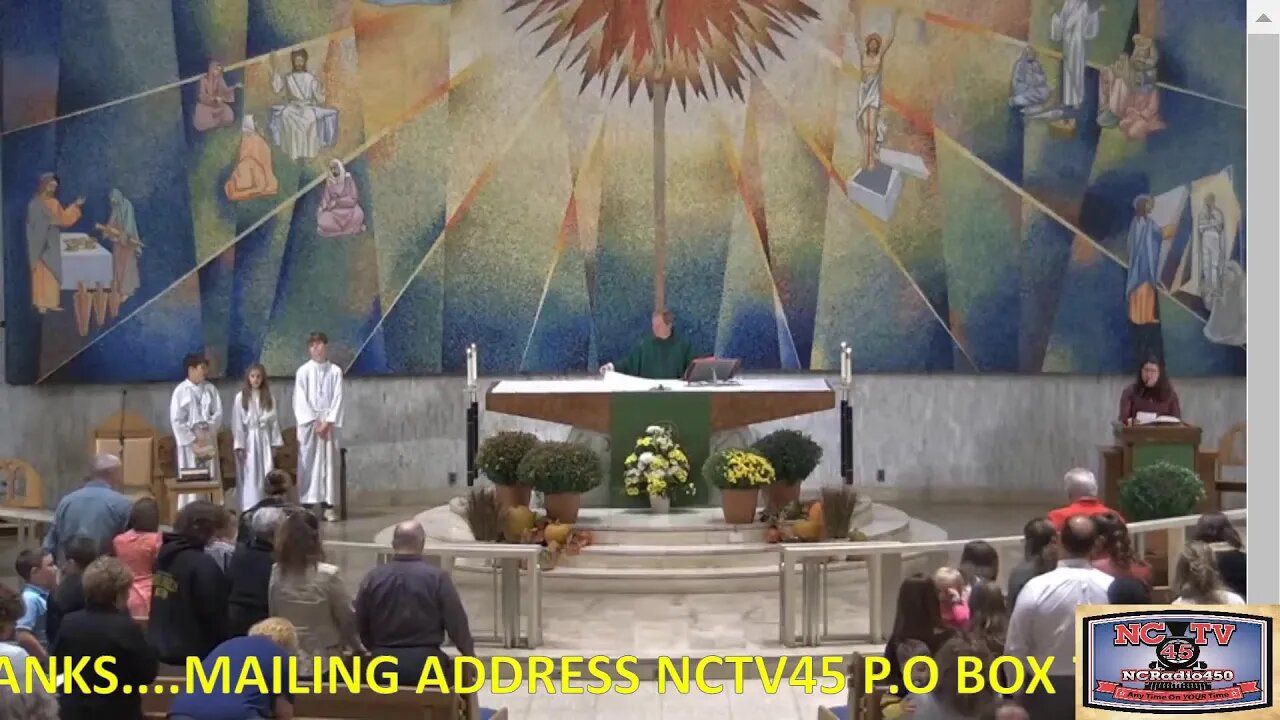 NCTV45 CATHOLIC MASS FROM HOLY SPIRIT PARISH (ST VITUS SITE) 9 AM SUNDAY OCTOBER 2 2022