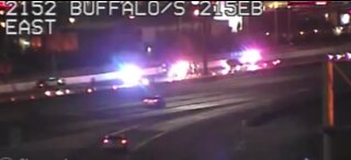 NHP on scene of a fatal crash on 215 beltway