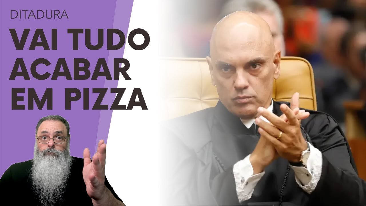 BARROSO, GILMAR e MORAES manobram para COLOCAR AZEITE na PIZZA e ENCERRAR a "CRISE INSTITUCIONAL"