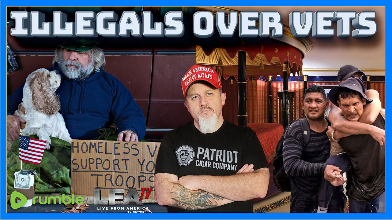 Illegals Over Veterans | AMERICA FIRST LIVE 12.22.23 3pm