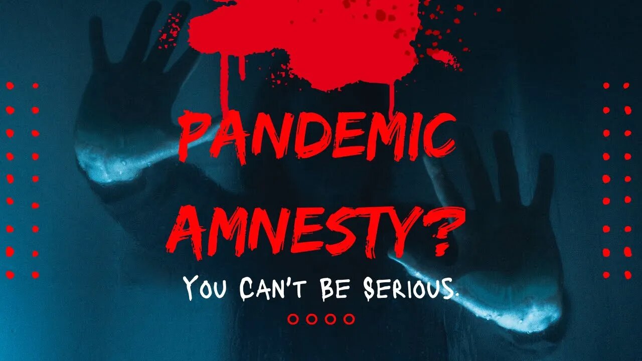 Take That "Pandemic Amnesty" And Shove It