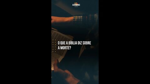 O que a bíblia diz sobre a morte? #shorts