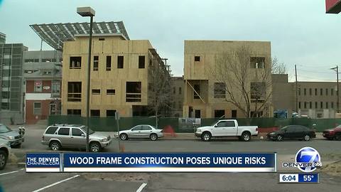 Wood frame construction poses unique risks