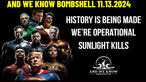 AND WE KNOW BOMBSHELL 11/14/24: D.O.G.E. Elon/Vivek, Stunning SedDEF pick