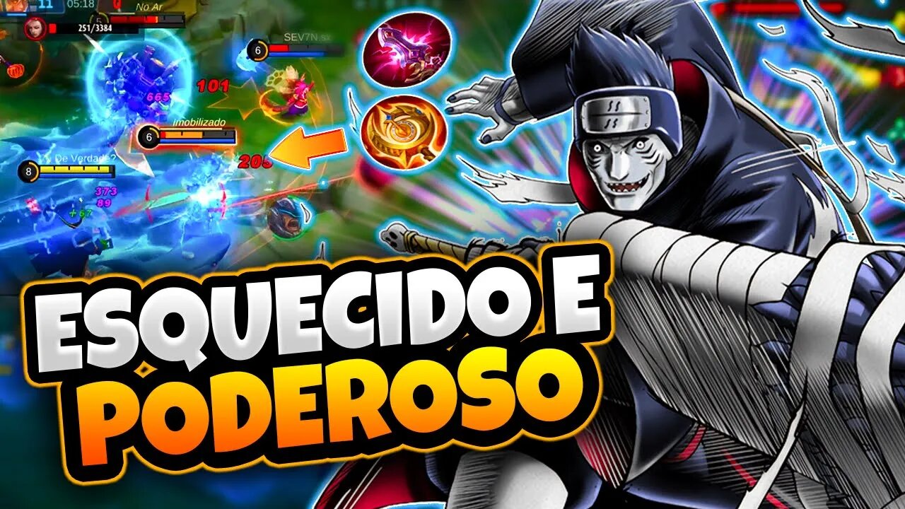 POR QUE NINGUÉM USA SE ESSA BUILD TÁ BUGANDO O DANO DELE? | MOBILE LEGENDS