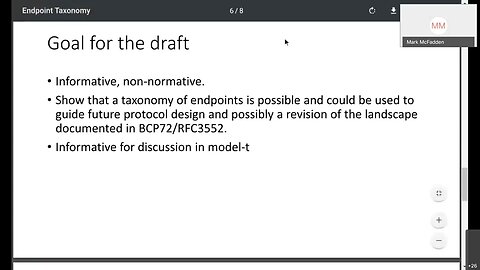 Internet Threat Model Model t Program Meeting, 2020 04 20