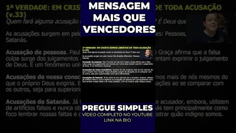 #shorts Mensagem: Mais que Vencedores