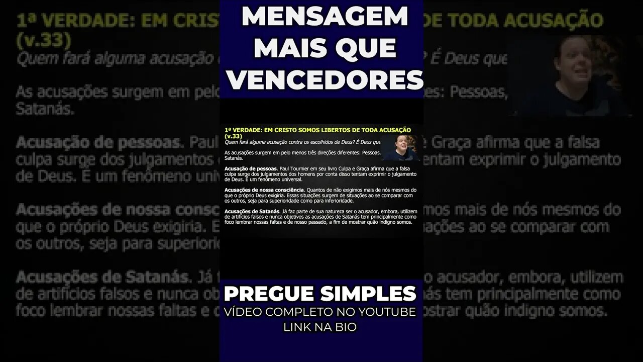 #shorts Mensagem: Mais que Vencedores