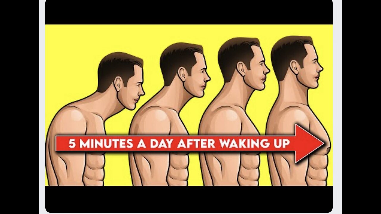 5 minute per day to improve body head posture