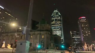 Night Time Walk Tour Downtown Montrel