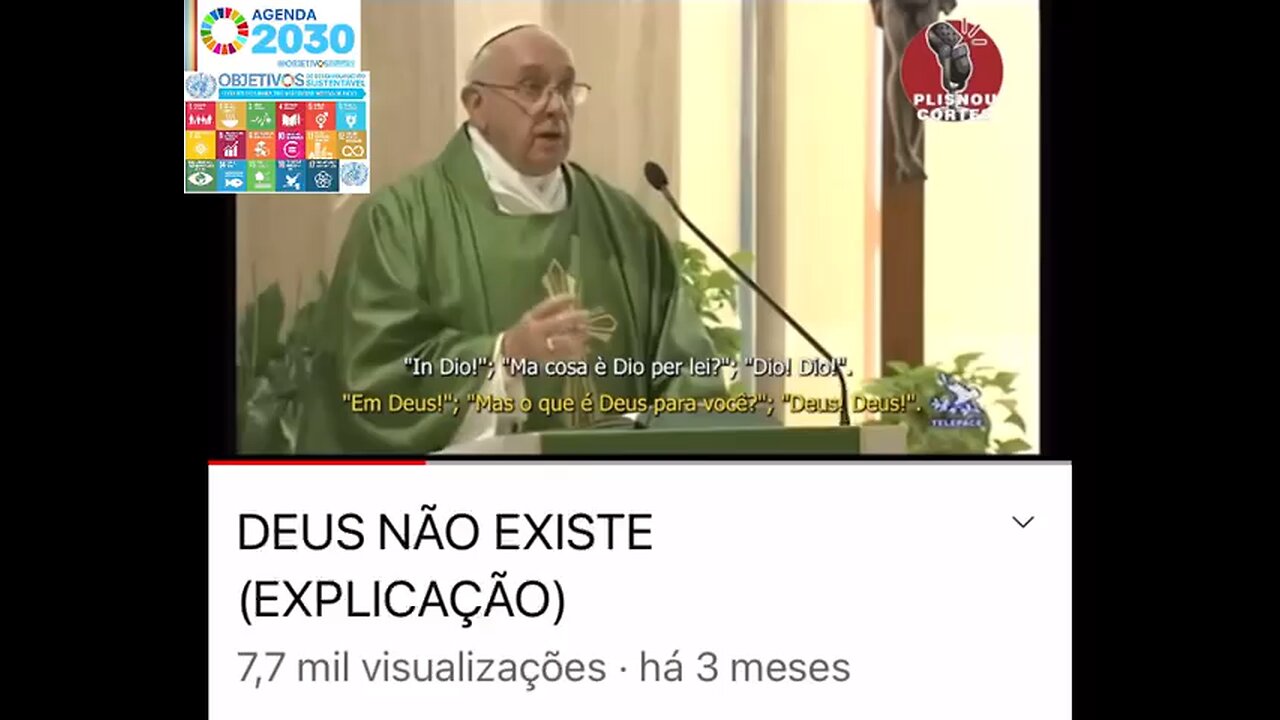 O papa sendo … o papa