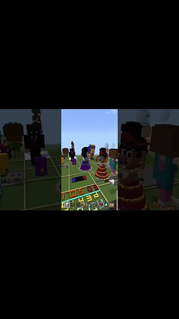 Minecraft: Sailor moon construção da dudinha #shorts