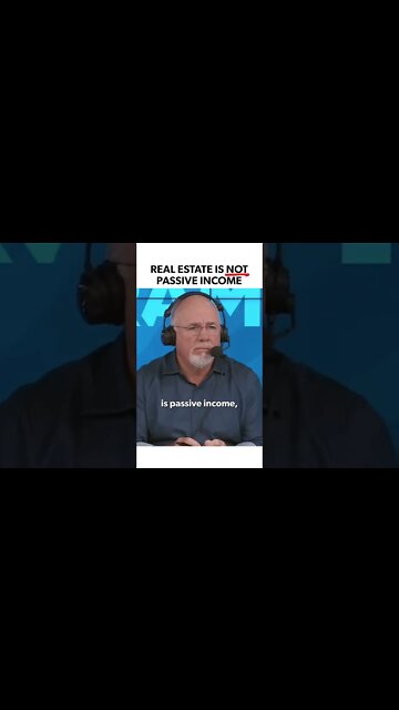 Real Estate is NOT Passive Income!