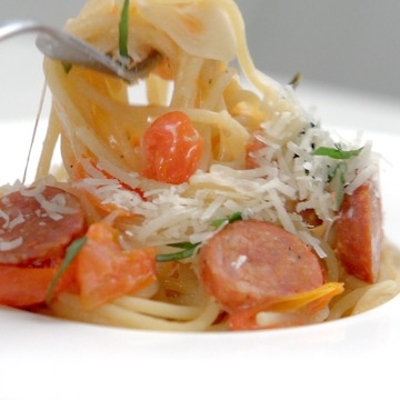 One-Pan Sausage and Pasta