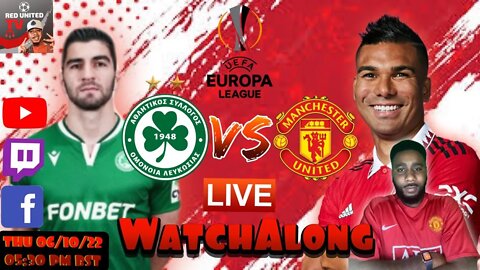 OMONIA NICOSIA vs MANCHESTER UNITED - LIVE Stream Watchalong - UEL 22-23