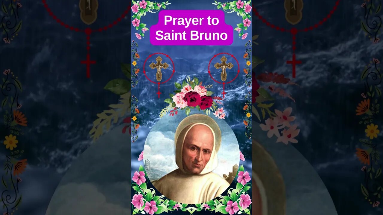 Prayer to Saint Bruno #shorts