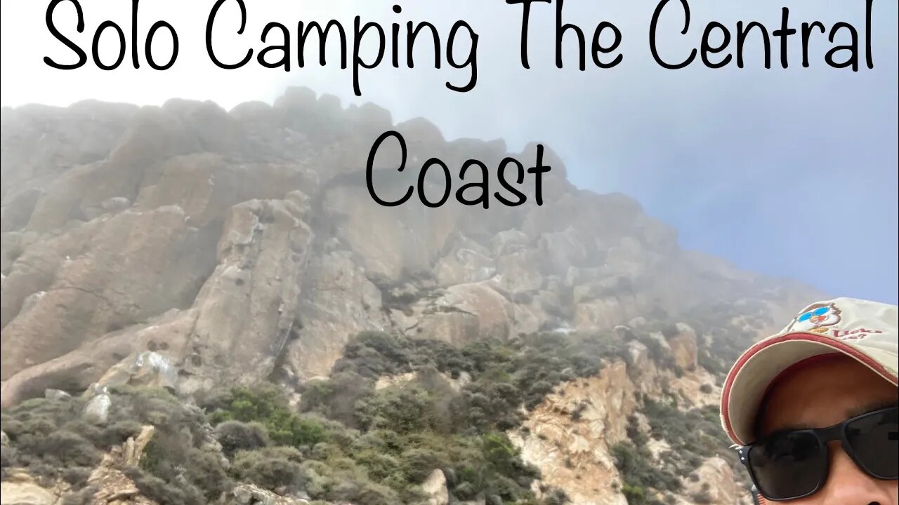 Solo Freestyle Camping On the Central Coast of California