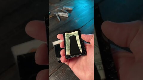 Why I prefer the cash strap over the money clip (EDC wallet) 💰💵 #shorts #youtubeshorts