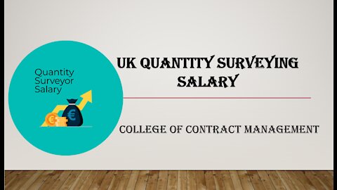 UK Quantity Surveying Salary
