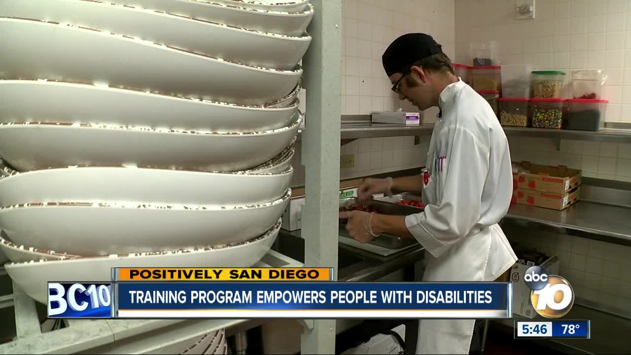 San Diego training program empowers people with disabilities