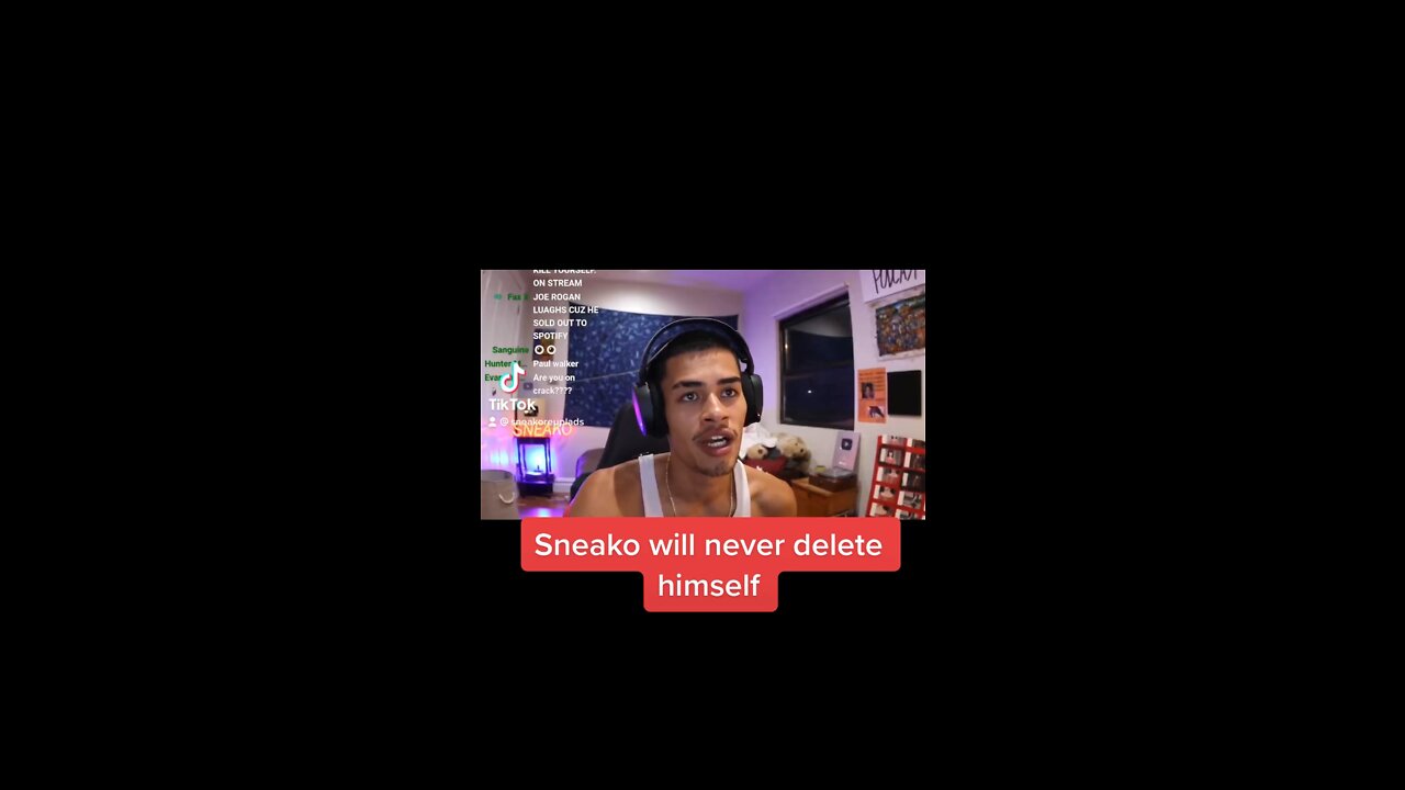 Sneako will never kill himself