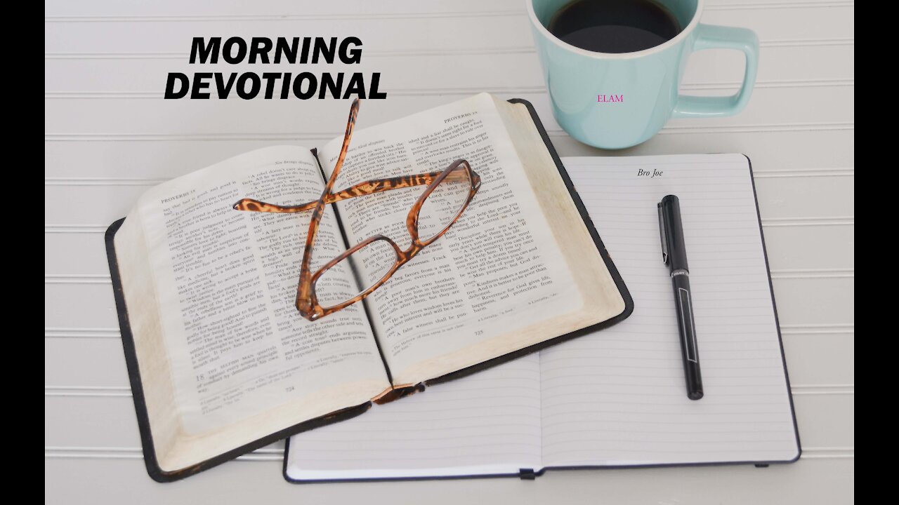 Morning Devotional for September 17, 2020