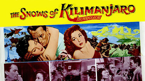 The Snows Of Kilimanjaro (1952) Gregory Peck, Susan Hayward, Ava Gardner