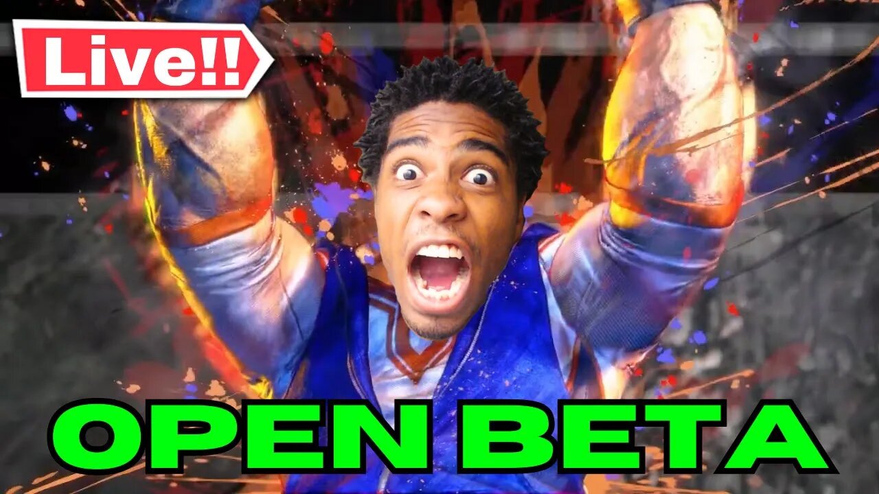 Street Fighter 6 OPEN BETA (PLAYING WITH VIEWERS!)