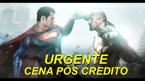 Pós Crédito ADÃO NEGRO VS SUPERMAN CENA PÓS CREDITO