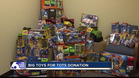 Mattel Toys for Tots Donation