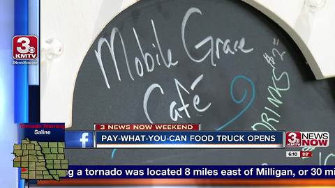 Pay-what-you-can food truck opens